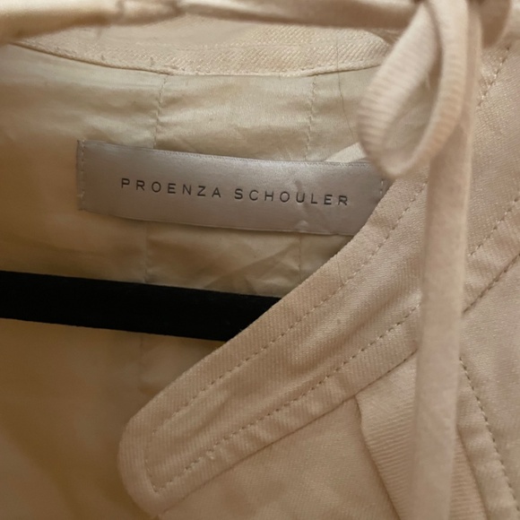 SOLD !!Proenza Schouler Cream Rabari jacket - Picture 4 of 4